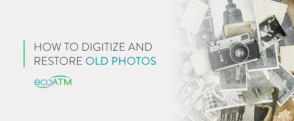 So digitalisieren und restaurieren Sie Ihre alten Fotos