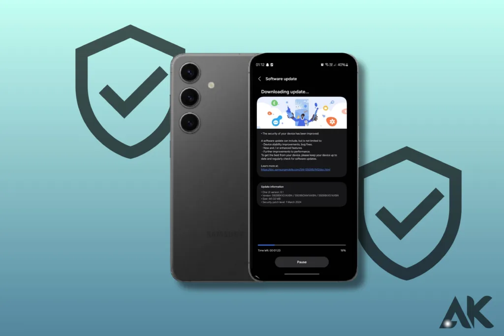 Verbesserung der Sicherheit auf Ihrem Galaxy S24 Fe