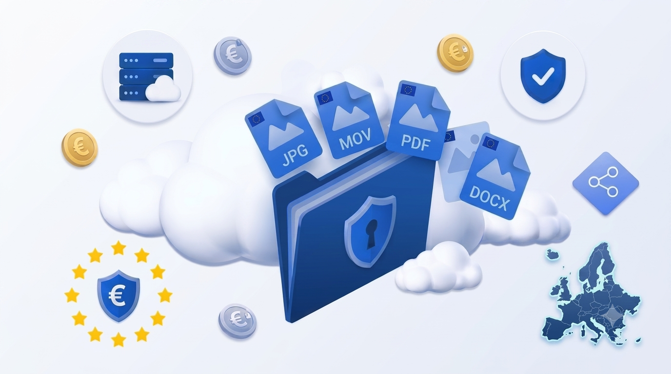 Die 8 besten europäischen Cloud-Speicheranbieter im Jahr 2026