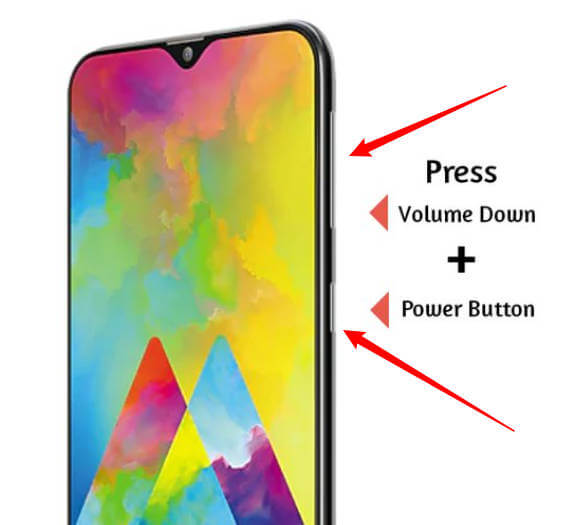 Press The Power And Volume Down Buttons for how to screenshot samsung s22