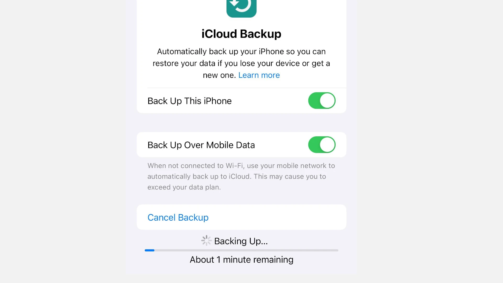 So restaurieren Sie ein iPhone aus Backup