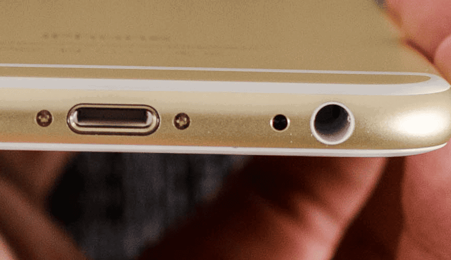 iPhone mit Kopfhöreranleitung