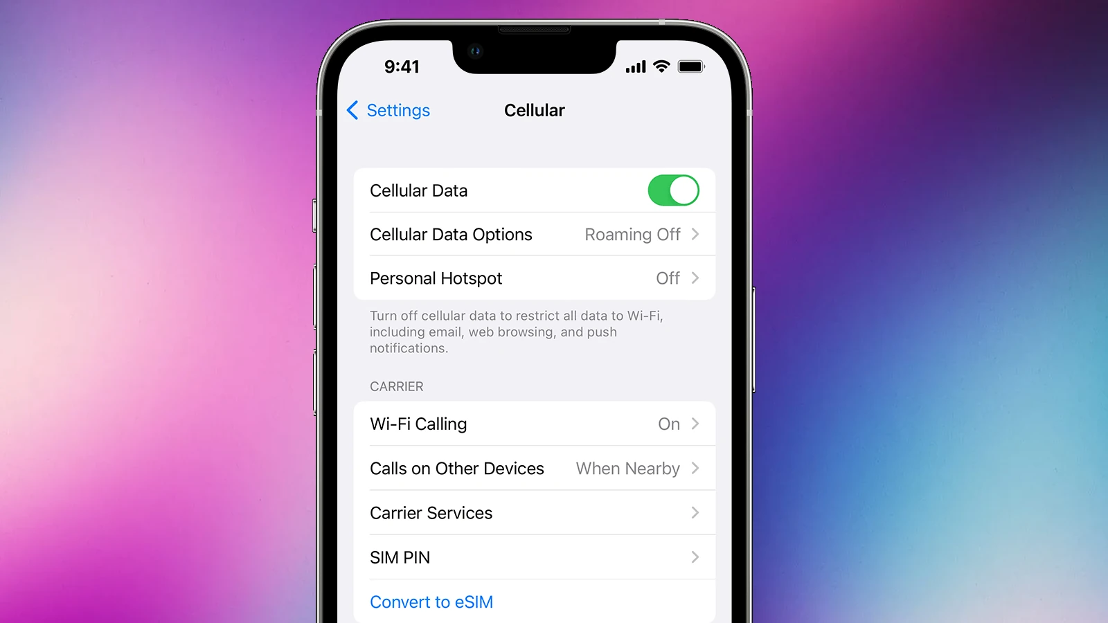 So verwenden Sie weniger Daten zum iPhone: Tipps für die Datenverwaltung