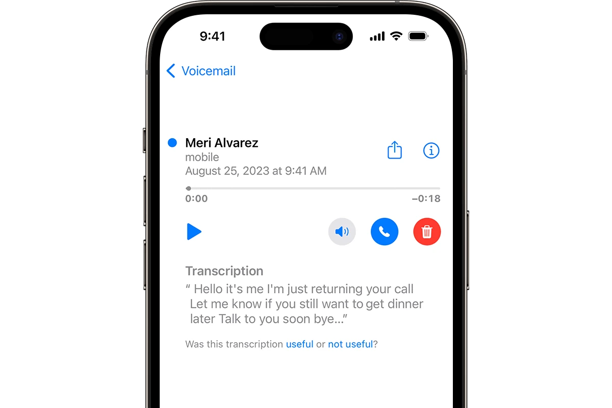 So richten und verwenden Sie visuelle Voicemail auf dem iPhone